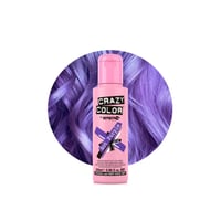 Crazy Color Semi-Permanent Hair Color Cream 62 Hot Purple 100ml