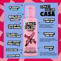 Crazy Color Semi-Permanent Hair Color Cream 66 Ruby Rouge 100ml