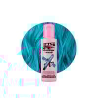 Crazy Color Semi-Permanent Hair Color Cream 67 Blue Jade 100ml