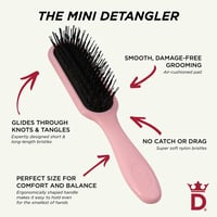 Denman Tangle Tamer Ultra Mini D90 Pastel Pink
