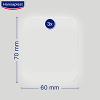 Hansaplast Second Skin Protection Plaster XL x3