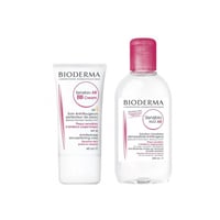 Bioderma Sensibio AR BB Cream 40ml + Sensibio H2O AR 250ml (1.35+8.45fl oz)