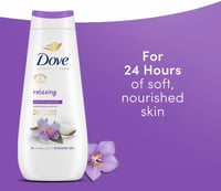 Dove Advanced Care Relaxing 24t Jasmin & Kokosmelk Dusjgel 400ml