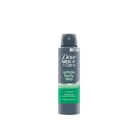 Dove Men+Care Whole Body Deo Deodorant Spray Bamboo & Aloe Scent 150ml