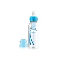 Dr. Brown’s Options+ Anti-Colic Narrow BPA-Free Plastic Bottle 0m+ Blue 250ml