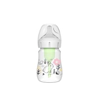 Dr. Brown’s Options+ Anti-Colic Wide-Neck BPA-Free Plastic Baby Bottle 0m+ Forest 150ml