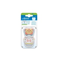 Dr. Brown's PreVent Animal Faces Pacifier 0-6m Lion x2