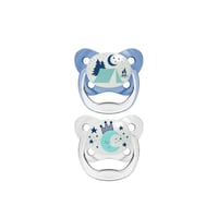 Dr. Brown's PreVent Contoured Glow in the Dark Pacifier 6-18m