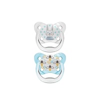 Dr. Brown's PreVent Contoured Pacifier 0-6m Blue x2