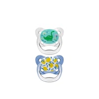 Dr. Brown's PreVent Contoured Pacifier 6-18m Blue x2