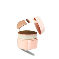 Eigshow Beauty 2-In-1 Foundation Makeup Brush Portable Kit Pink