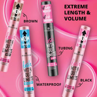 essence Lash Without Limits Extreme Lengthening & Volume Mascara 02 Brown 13ml (0.43floz)