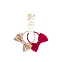 essence Xmas Kisses Hair Ties 01 Mistletoe's Bow, Kiss Below! x2