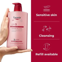 Eucerin pH5 Shower Gel & Oil 1L