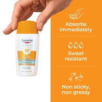 Eucerin Sun Hydro Protect Fluide Solaire Ultra-Léger Teinté SPF50+ Medium 50ml