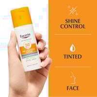 Eucerin Sun Oil Control Tinted Gel-Cream Dry Touch SPF50+ Light 50ml