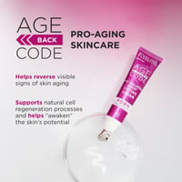 Eveline Cosméticos Age Back Code PDRN Crema reafirmante para el contorno de los ojos y el párpado superior, 15 ml