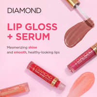 Eveline Cosmetics Diamond High Shine Serum Lip Gloss 21 Dusty Rose 5ml
