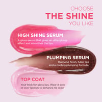 Eveline Cosmetics Diamond High Shine Serum Lip Gloss 24 Amethyst Glow 5ml
