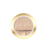 Eveline Cosmetics Feel The Glow Diamond Highlighter 02 Beach Glow 4.5g