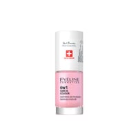 Eveline Cosmetics Nail Therapy 6-In-1 Care & Color Shimmer Pink 5ml