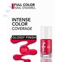 Flormar Full Color Nail Enamel 48 Bright Azalea 8ml (0.27floz)