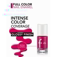 Flormar Full Color Nail Enamel 51 Funky Magenta 8ml