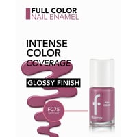 Flormar Full Color Nail Enamel 75 Misty Pink 8ml