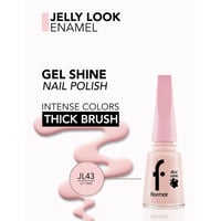 Flormar Jelly Look Nail Enamel 43 Icy Pink 11ml