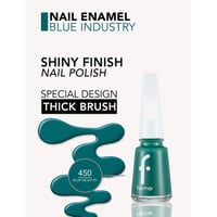 Flormar Nail Enamel 450 Blue Industry 11ml