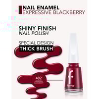Flormar Nail Enamel 482 Expressive Blackberry 11ml