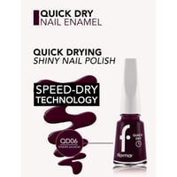 Flormar Quick Dry Nail Enamel 08 Tender Salmon 11ml (0.37floz)