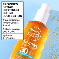 Garnier Ambre Solaire Advanced Sensitive Hydrating Sun Water SPF30 150ml