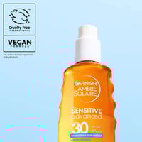 Garnier Ambre Solaire Advanced Sensitive Hydrating Sun Water SPF30 150ml