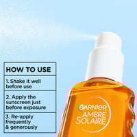 Garnier Ambre Solaire Advanced Sensitive Hydrating Sun Water SPF50 150ml