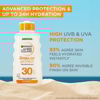 Garnier Ambre Solaire Hydra 24h Protect High Protection Milk SPF30 400ml