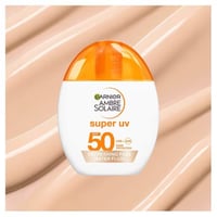 Garnier Ambre Solaire Super UV Refreshing Face Water Tinted Fluid SPF50 40ml