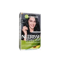 Garnier Nutrisse Ultra Color Permanent Hair Dye 1.1 Infinite Black
