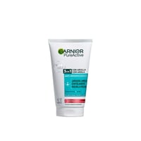 Garnier Pure Active 3-In-1 Clay Anti-Spot Wash Scrub Mask 150ml