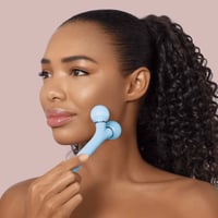 GESKE Sonic Facial Roller 4-In-1 Aquamarine
