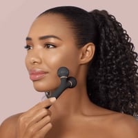 GESKE Sonic Facial Roller 4-In-1 Gray