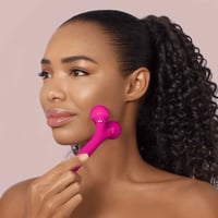 GESKE Sonic Facial Roller 4-In-1 Magenta