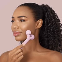 GESKE Sonic Facial Roller 4-In-1 Pink