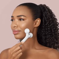 GESKE Sonic Facial Roller 4-In-1 White
