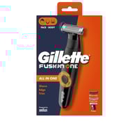 Gillette Fusion One All-in-One Face and Body Hybrid Trimmer and Shaver