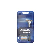 Gillette Sensor3 Razor + 3 Replacement Blades