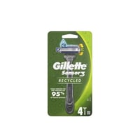 Gillette Sensor3 Recycled Razors x4