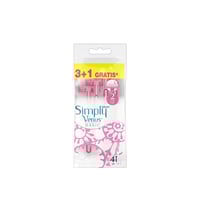 Gillette Simply Venus 2 Basic Disposable Razors x4
