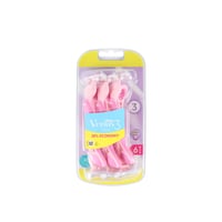 Gillette Venus 3 Colors Disposable Razors x6