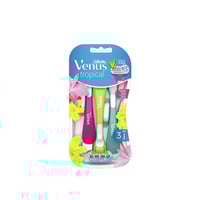 Gillette Venus Tropical Disposable Razors x3